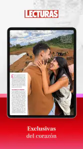 LECTURAS revista impresa screenshot