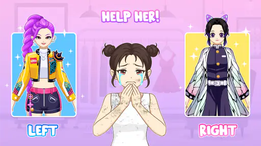 Left Or Right Perfect Dress Up screenshot