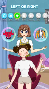 Left or Right: Star Girl Style screenshot