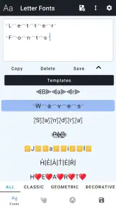 Letras Bonitas - Fuentes Guays screenshot
