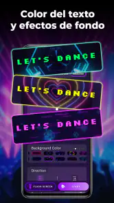Letrero LED Digital, Texto LED screenshot
