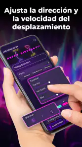 Letrero LED Digital, Texto LED screenshot