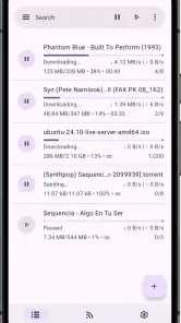 LibreTorrent screenshot