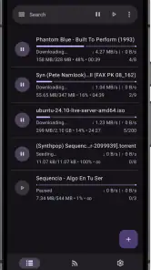 LibreTorrent screenshot