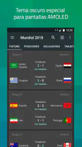Liga - Resultados de Fútbol screenshot