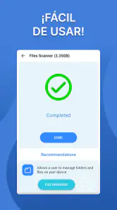 Limpiador de teléfono screenshot