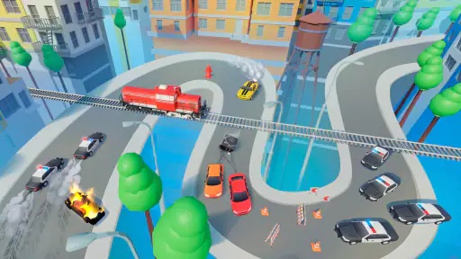 Line Race: Carreras urbanas screenshot
