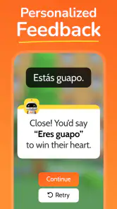 LingoLooper: Juego AI idiomas screenshot