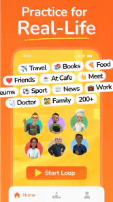 LingoLooper: Juego AI idiomas screenshot