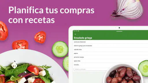 Lista de compra OurGroceries screenshot
