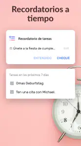 Lista de tareas: Recordatorios screenshot