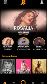 Listados KaraokeMedia ProX screenshot