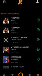 Listados KaraokeMedia ProX screenshot