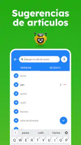 Listonic: lista de la compra screenshot