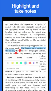 Lithium: Lector EPUB screenshot
