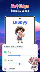 Live Anime Shimeji Screen Pets screenshot