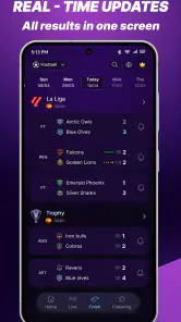 Live Football Scores & Stats screenshot