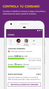 Llamaya - Área de cliente screenshot