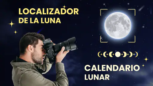 Localizador lunar e calendario screenshot