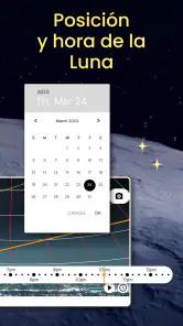 Localizador lunar e calendario screenshot