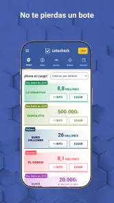 Lotocheck. Loterías y Apuestas screenshot