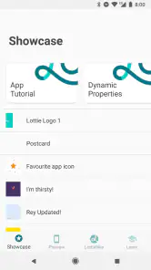 Lottie screenshot