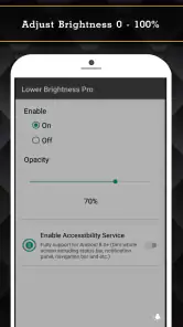 Lower Brightness Pro screenshot