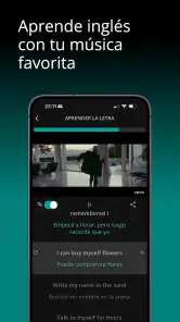 LyricFluent: Aprende inglés screenshot