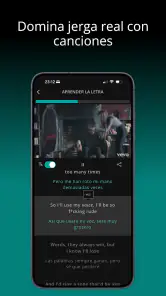 LyricFluent: Aprende inglés screenshot