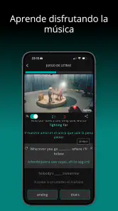 LyricFluent: Aprende inglés screenshot