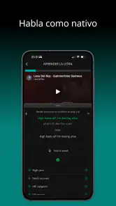 LyricFluent: Aprende inglés screenshot