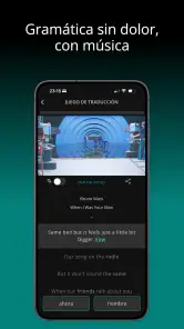 LyricFluent: Aprende inglés screenshot