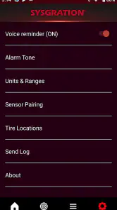 M-TPMS - Motorcycle BLE TPMS screenshot
