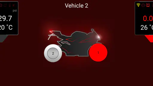 M-TPMS - Motorcycle BLE TPMS screenshot