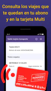 Madrid Bus Metro Cercanias TTP screenshot