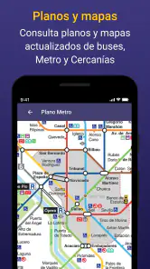 Madrid Bus Metro Cercanias TTP screenshot