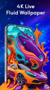 Magic Fluid: Fondo de pantalla screenshot