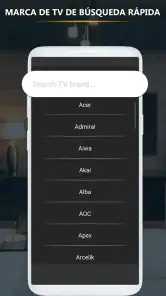 Mando Universal para tv screenshot