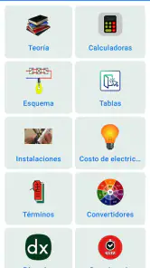manual de electricistas screenshot