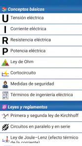 Manual del electricista screenshot