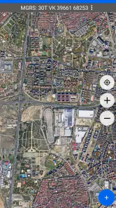 Mapa de coordenadas GPS screenshot