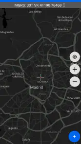 Mapa de coordenadas GPS screenshot