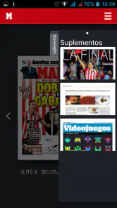 Marca Edición Impresa screenshot