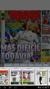 Marca Edición Impresa screenshot