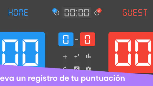 Marcador de voleibol screenshot