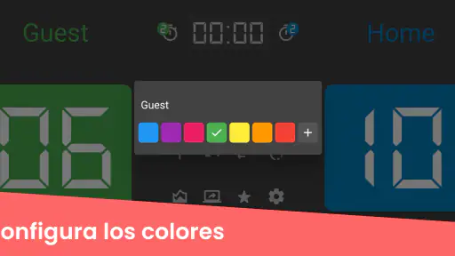 Marcador de voleibol screenshot