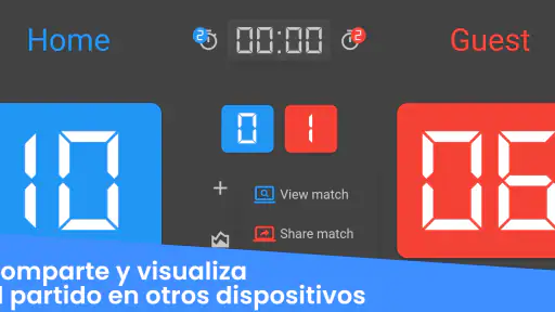 Marcador de voleibol screenshot