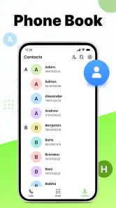 Marcador telefónico screenshot
