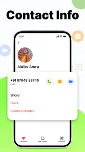 Marcador telefónico screenshot