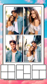 Marco para fotos, foto collage screenshot